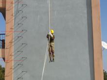 Abseiling 