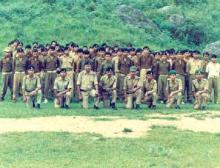 Home Guards Volunteers Basic Training,Mawkyrwat 1988.