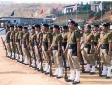 The Border Wing Platoon at the Annual Day Parade